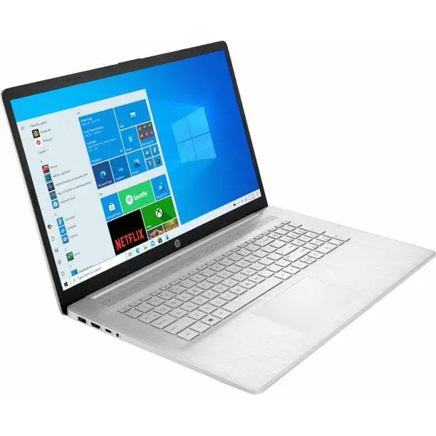 HP 17.3" Non-Touch Laptop - Intel Core i5-1135G7, 12GB Memory, 512GB SSD, Intel XE Graphics, Bluetooth, Webcam, Windows 10 in S Mode, Natural Silver, 17-CN0033DX