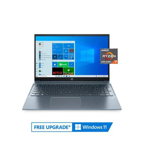 HP Pavilion 15-EH1070 AMD Ryzen 7 5700U 1.8GHz 512GB SSD 8GB 15.6" WIN10 FOG BLUE ALUMINUM