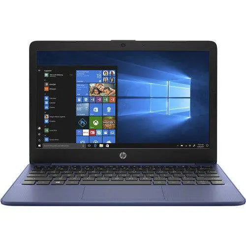 HP Stream 11-ak0010nr 11.6" HD Notebook - Intel Celeron N4000 1.1GHz - 4GB RAM 32GB eMMC - Windows 10 Home in S Mode with Office 365 Personal for 1 Year - Royal Blue