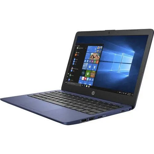 HP Stream 11-ak0010nr 11.6" HD Notebook - Intel Celeron N4000 1.1GHz - 4GB RAM 32GB eMMC - Windows 10 Home in S Mode with Office 365 Personal for 1 Year - Royal Blue