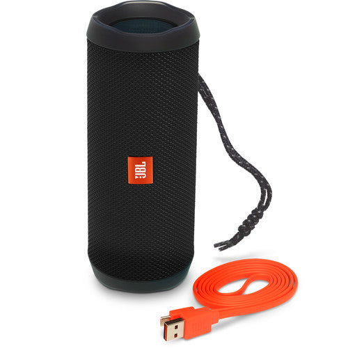 JBL Flip 4 Wireless Portable Stereo Speaker (Black)