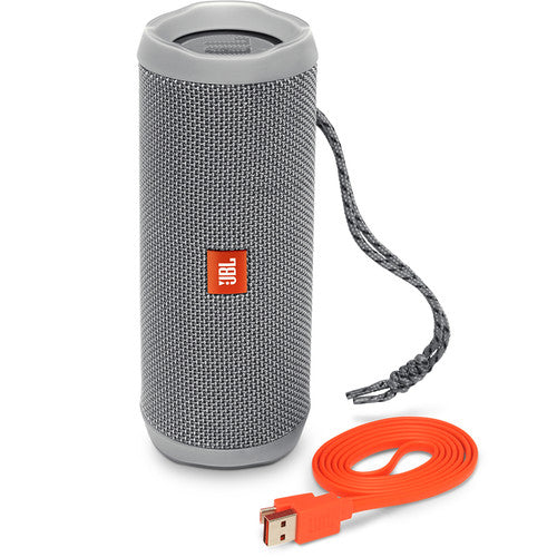 JBL Flip 4 Wireless Portable Stereo Speaker (Gray)