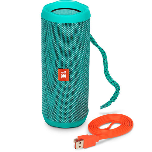JBL Flip 4 Wireless Portable Stereo Speaker (Teal)