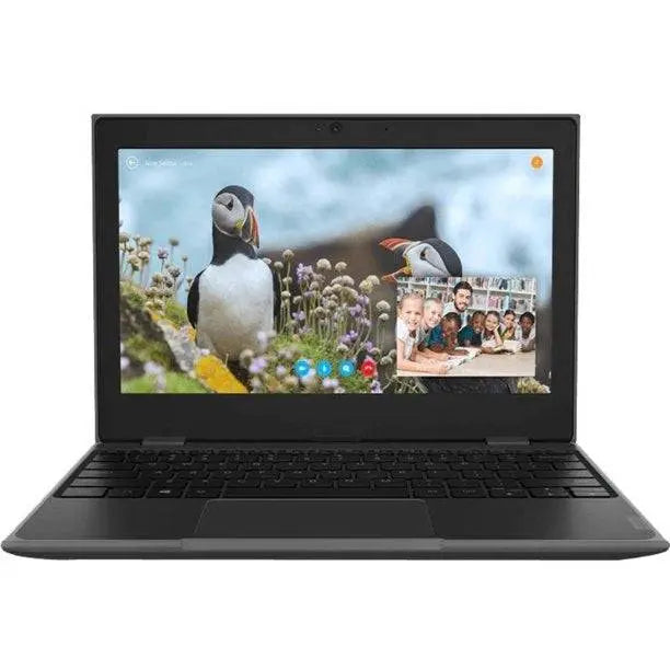 Lenovo 100e 11.6" HD Notebook - AMD Core 3015e 1.20 GHz - 4GB RAM - 64GB eMMC - Webcam - Windows 10 Pro Education