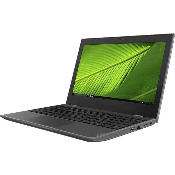 Lenovo 100e 11.6" HD Notebook - AMD Core 3015e 1.20 GHz - 4GB RAM - 64GB eMMC - Webcam - Windows 10 Pro Education