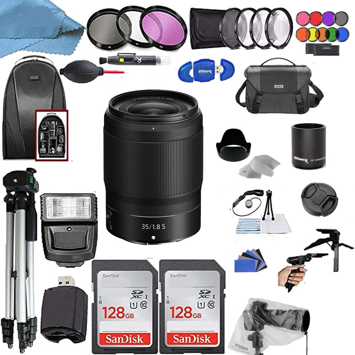 Nikon NIKKOR Z 35mm f/1.8 S Lens Supreme Bundle