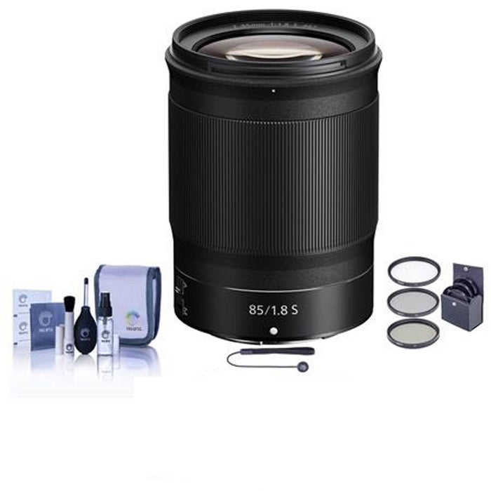 Nikon NIKKOR Z 85mm f/1.8 S Lens Basic Bundle