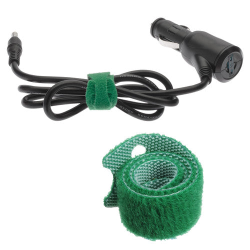 Pearstone 0.5 x 6" Touch Fastener Straps (Multi-Colored, 10-Pack)