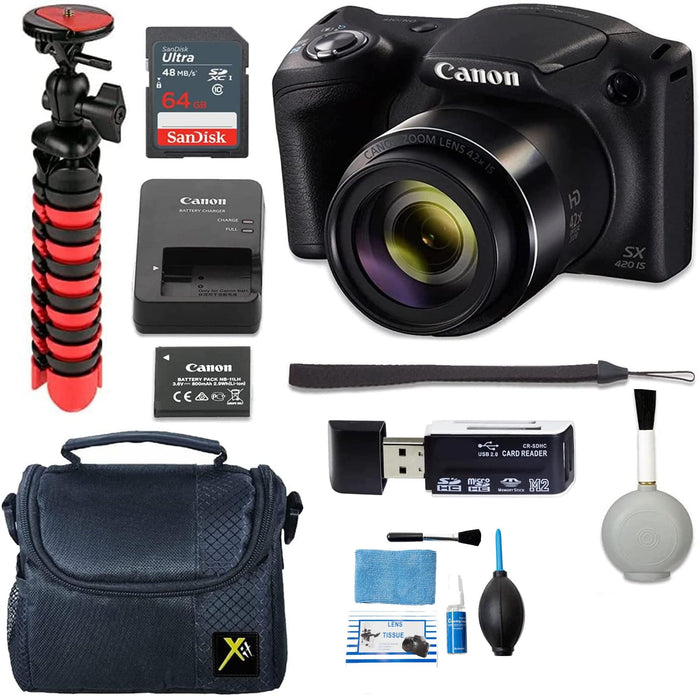 SONY Cyber-shot H300 DSC-H300 W/64 GB Memory Card & More