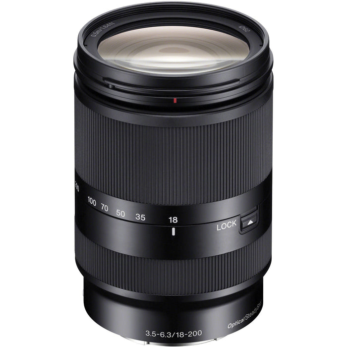 Sony E 18-200mm f/3.5-6.3 OSS LE Lens USA