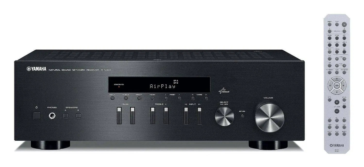 Yamaha R-N301BL 2-Channel Network Receiver (Black)