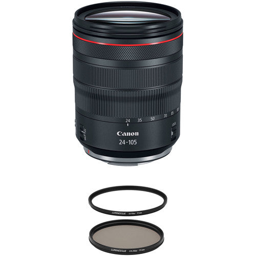 Canon RF 24-105mm f/4L IS USM Lens with Filters Kit