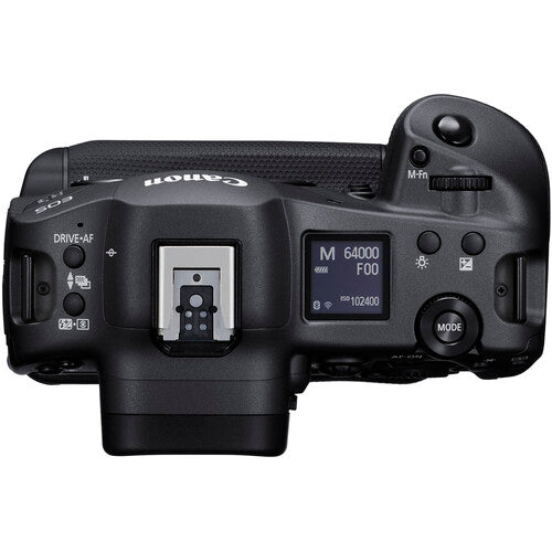 Canon EOS R3 Mirrorless Camera (Body Only) + Sony 64GB TOUGH SD Card + Card Reader + Case + Flex Tripod + Hand Strap + Cap Keeper + Memory Wallet + Cleaning Kit