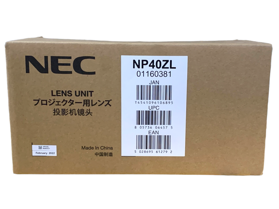 NEC NP-PA653U Projector - W/Lens NEC NP40ZL