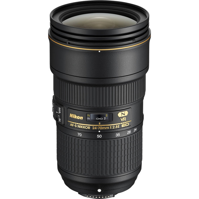 Nikon AF-S NIKKOR 24-70mm f/2.8E ED VR Lens USA