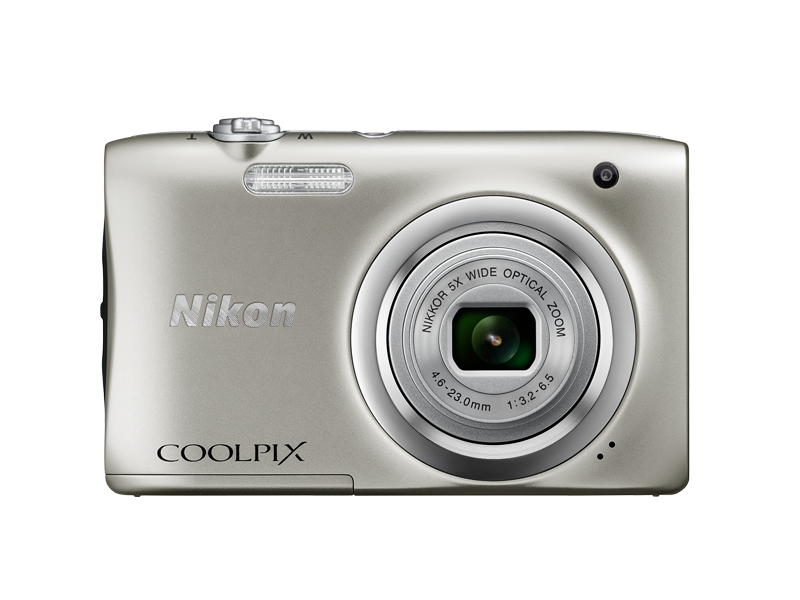 Nikon COOLPIX A100 compact Digital Camera - (Silver)