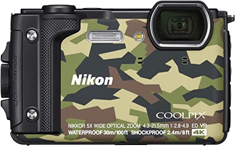 Nikon Coolpix W300 Digital Camera - Camouflage