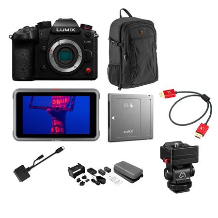 Panasonic Lumix GH6 Mirrorless Camera Body with Atomos Ninja V+ Kit