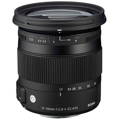 Sigma 17-70mm f/2.8-4 DC Macro OS HSM Contemporary Lens for Nikon F