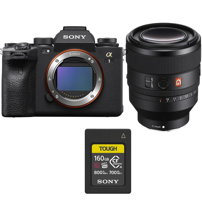 Sony a1 (Alpha 1) Mirrorless Camera with FE 50mm f/1.2 GM Lens with 160GB CF Card