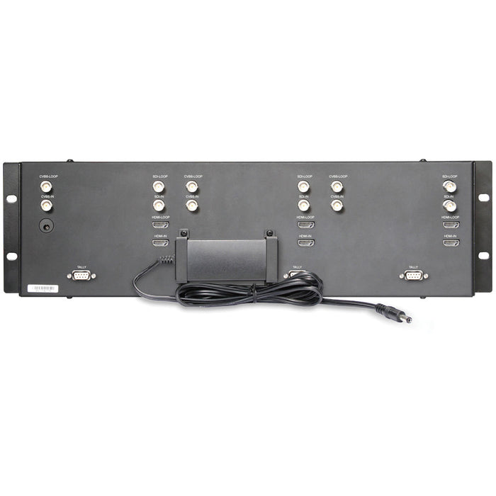 JVC Triple 5" Rack Display Monitor With HDMI