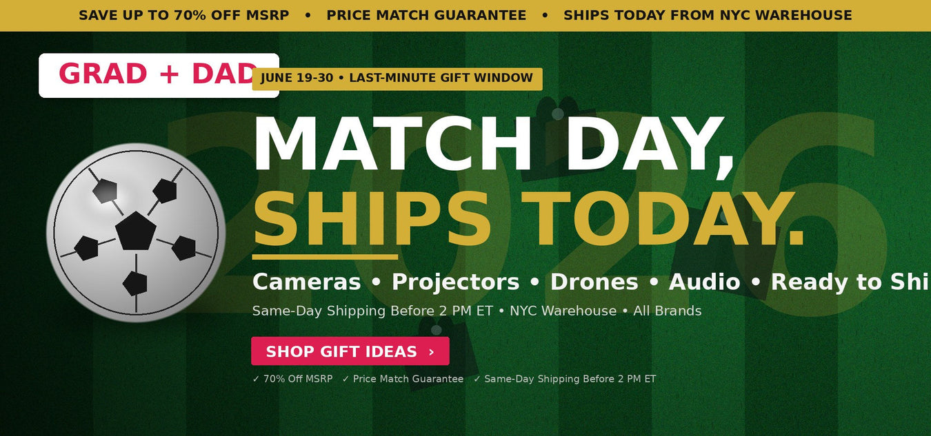 Grad & Dad Week — Last-Minute Gifts. Same-Day Shipping from NYC.