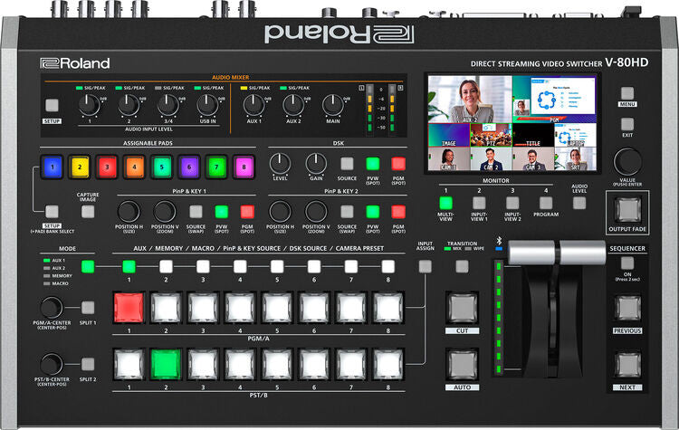 Roland V-80HD 8-Channel HD Video Switcher
