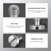 NEEWER UA026 15-Piece 1/4" Camera Screws with Storage Cases