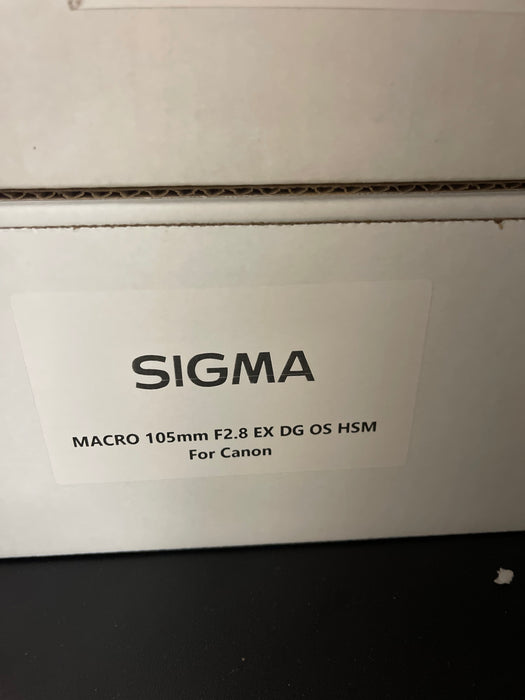 Sigma 105mm F2.8 DG DN Macro Art (Sony E-mount) (Open Box)