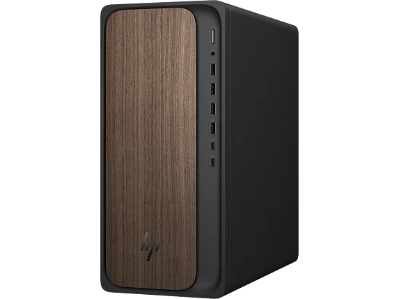 HP OmniDesk M03-0155t Desktop PC Intel Core Ultra 5 16GB RAM 1TB SSD Dark Wood