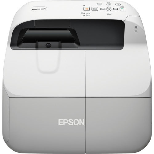  Epson V11H452520W BrightLink 485Wi Interactive Projector Top