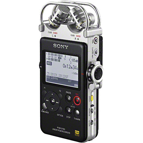 Sony PCM-D100 2-Track Portable Audio Recorder with Onboard Adjustable Stereo Microphone