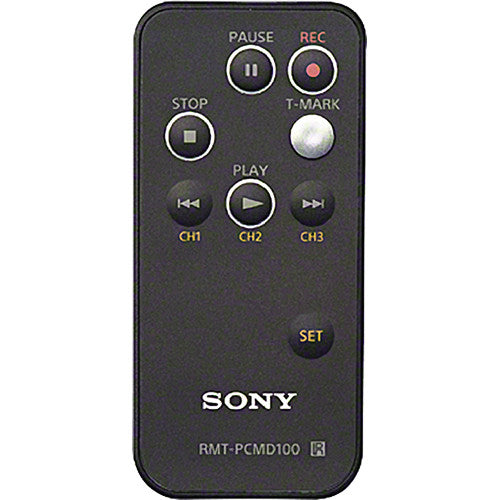 Sony PCM-D100 2-Track Portable Audio Recorder with Onboard Adjustable Stereo Microphone