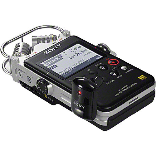 Sony PCM-D100 2-Track Portable Audio Recorder with Onboard Adjustable Stereo Microphone