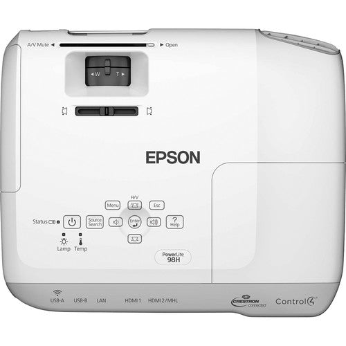 Epson PowerLite 98H 3000 Lumen XGA 3LCD Multimedia Projector - NJ Accessory/Buy Direct & Save