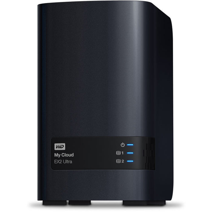 WD My Cloud Expert Series 16TB EX2 Ultra 2-Bay NAS Server (2 x 8TB)