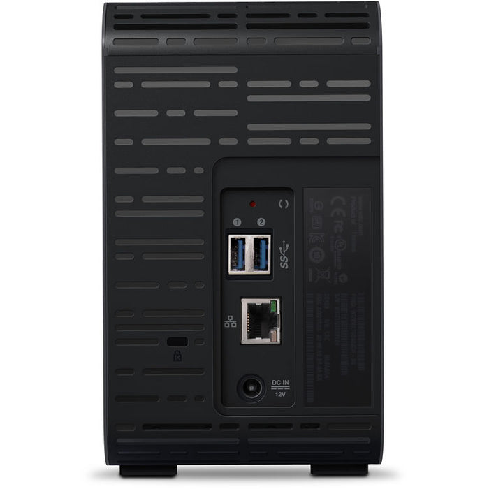 WD My Cloud Expert Series 16TB EX2 Ultra 2-Bay NAS Server (2 x 8TB)