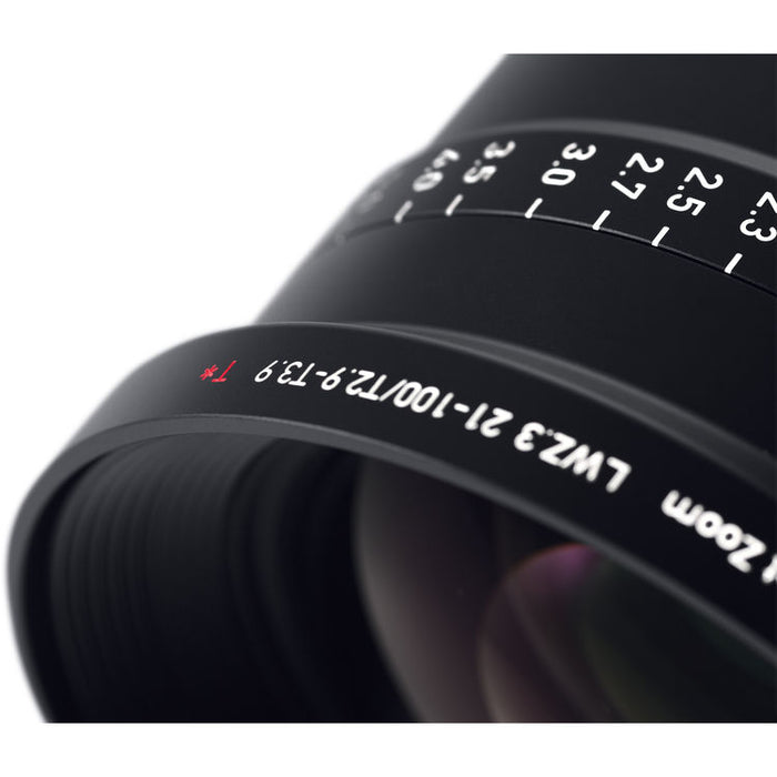 ZEISS 21-100mm T2.9-3.9 Lightweight Zoom LWZ.3 Lens (E-Mount, Feet)