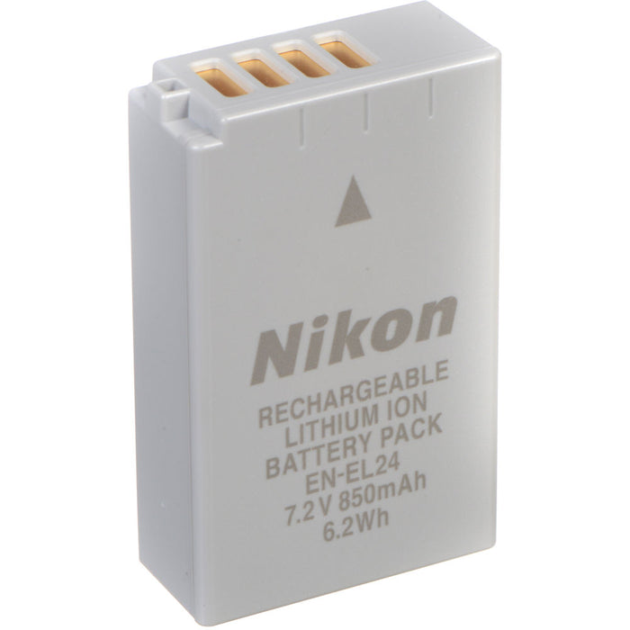 Nikon EN-EL24 Rechargeable Lithium-Ion Battery Pack (7.2V, 850mAh)