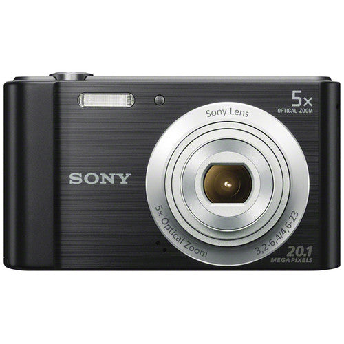 Sony Cyber-shot DSC-W800 20.1 MP Digital Camera (Black) — view 1
