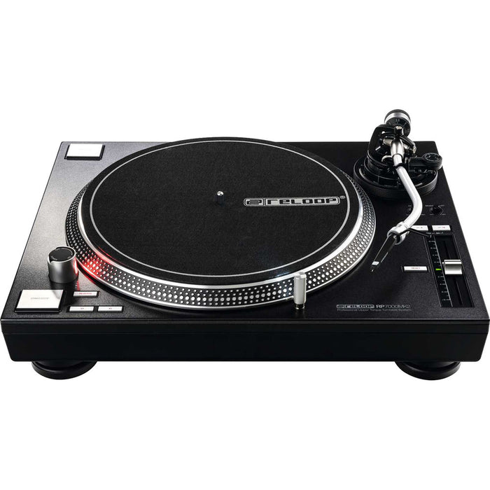 Reloop RP-7000 MK2 Upper Torque Turntable System (Black)