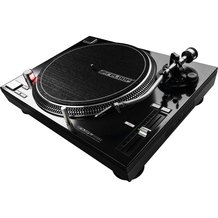 Reloop RP-7000 MK2 Upper Torque Turntable System (Black)