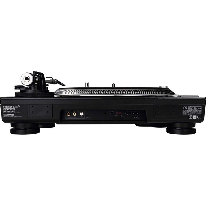 Reloop RP-7000 MK2 Upper Torque Turntable System (Black)