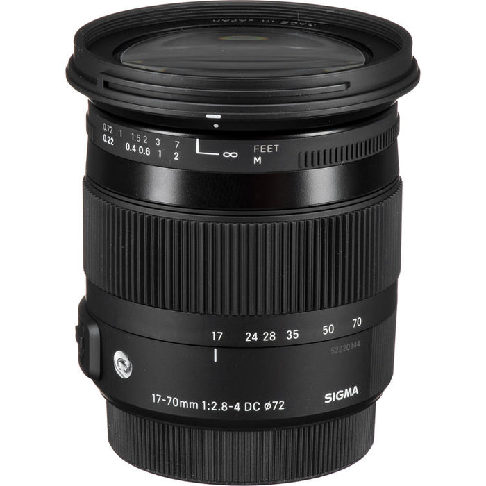 Sigma 17-70mm f/2.8-4 DC Macro HSM Contemporary Lens for Sony A-Mount
