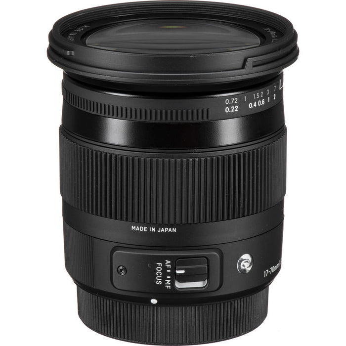 Sigma 17-70mm f/2.8-4 DC Macro HSM Contemporary Lens for Sony A-Mount