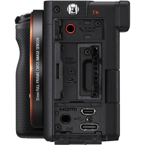 Sony Alpha a7C Mirrorless Digital Camera (Body Only, Black) USA — view 2