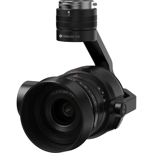 DJI Inspire 2 Standard Kit with Zenmuse X5S Gimbal & MFT 15mm/1.7 ASPH Lens
