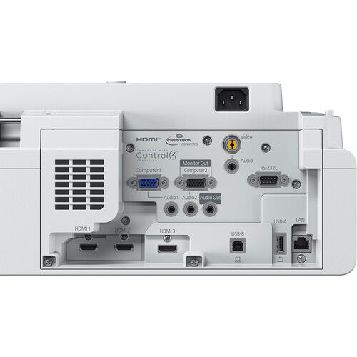 Epson PowerLite 750F 3600-Lumen Full HD Ultra-Short Throw Laser Signage & Education Network 3LCD Projector - NJ Accessory/Buy Direct & Save