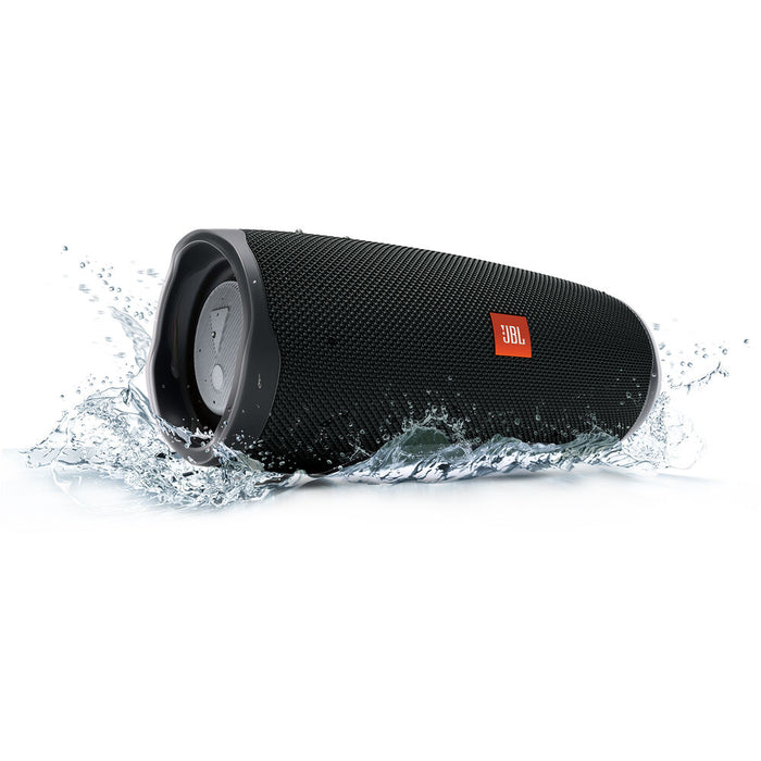 JBL Charge 4 Portable Bluetooth Speaker (Black)