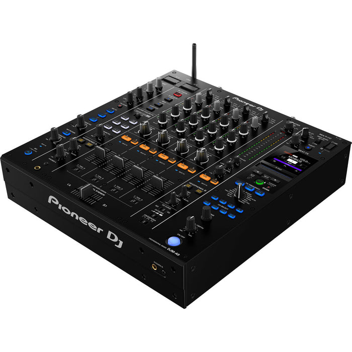 Pioneer DJ DJM-A9 4-Channel Digital Pro Mixer with BluetoothPioneer DJ DJM-A9 4-Channel Digital Pro-DJ Mixer with Bluetooth (Black)